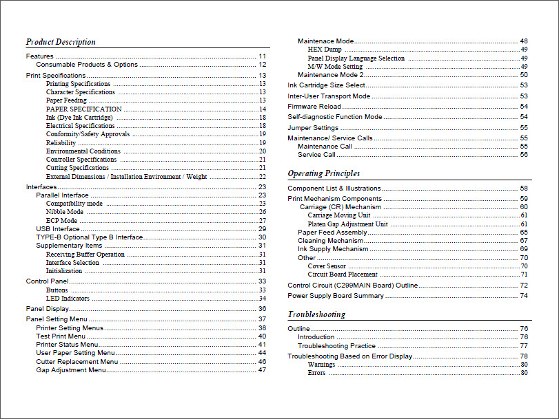 EPSON 7500 Service Manual-2